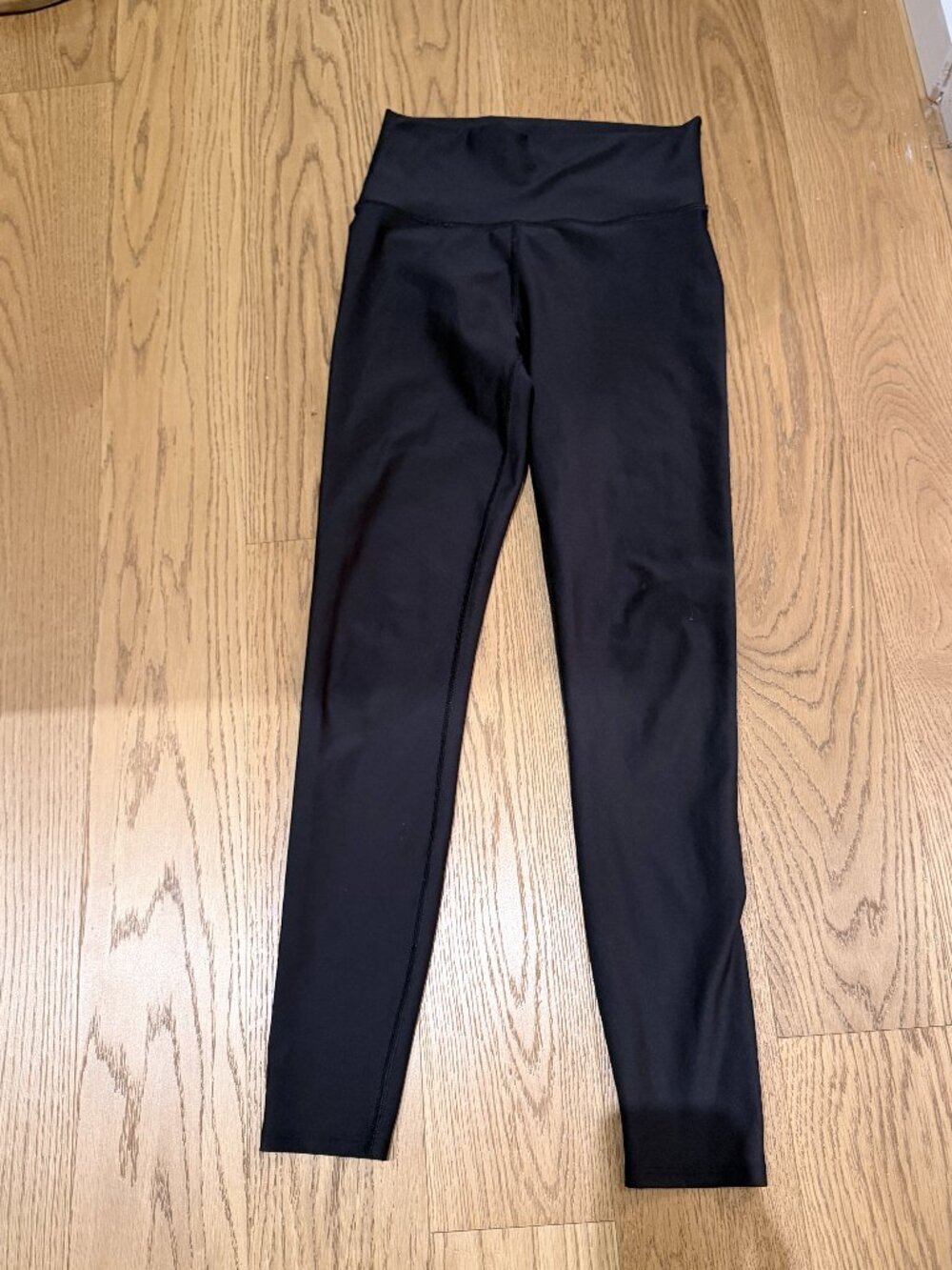 Women's Black Shiny Leggings Carbon38